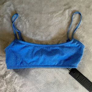 Mica marina sparkle triangl bikini top